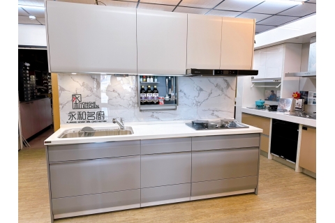 一字型系統廚具(公司樣品)